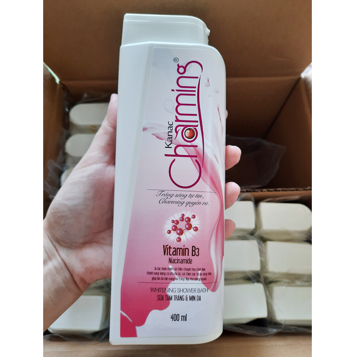 [HSD: 12/2024] SỮA TẮM KANAC CHARMING 400ml