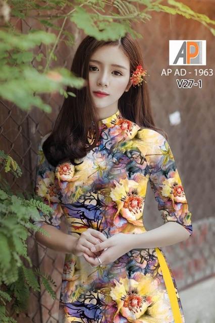 [HCM]Vải áo dài 3D