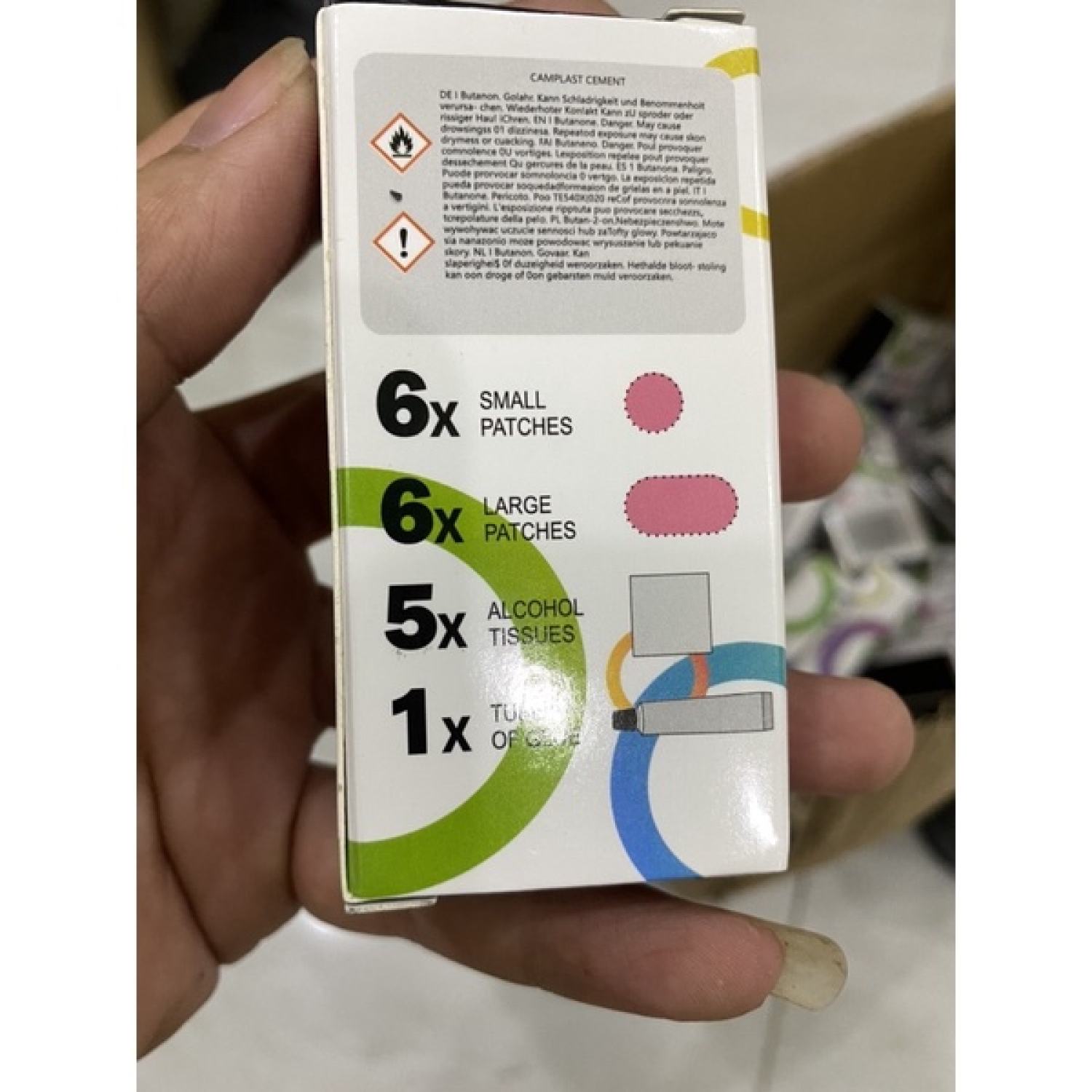 Bộ vá săm ruột Ridenow cao cấp Patc kit