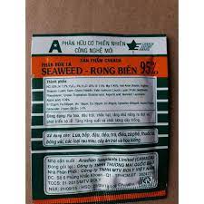 Phân bón lá rong biển seaweed gói 10g