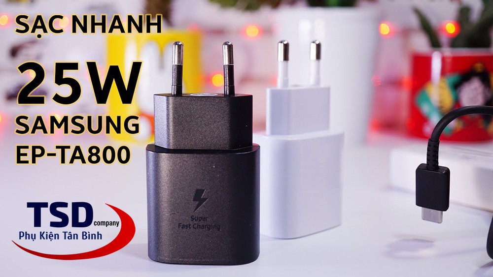 Củ Sạc Nhanh Samsung 25W PD Type C Chính Hãng