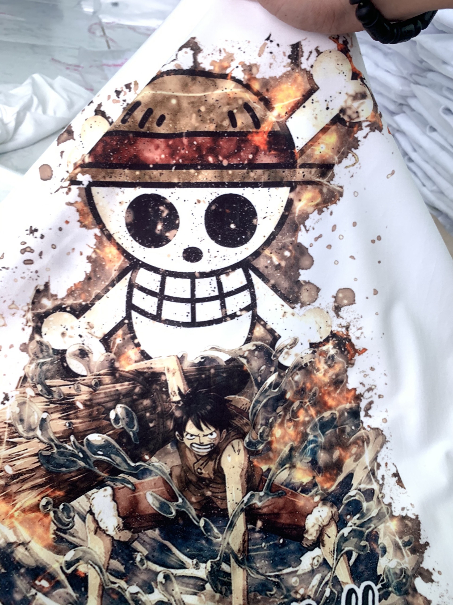 [HCM](VIDEO .T.H.Ậ.T.) Áo Thun Monkey Luffy One Piece Siêu Độc OP115 ( hình .t.h.ậ.t.)