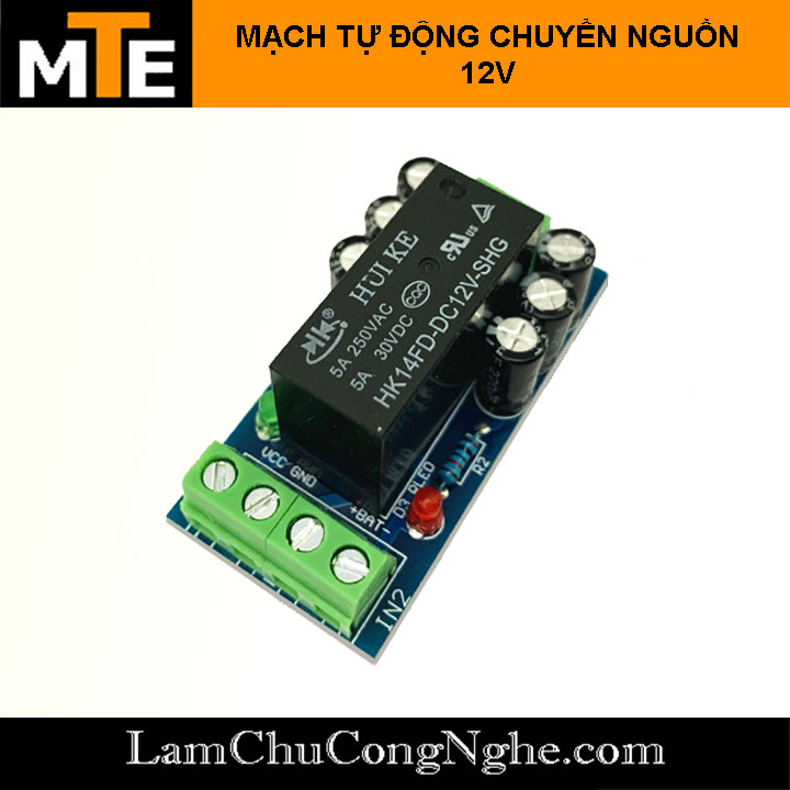 Mạch chuyển đổi nguồn 12v tự động xh-m350