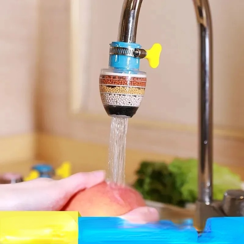 Vòi lọc nước than hoạt tính có đá maifan