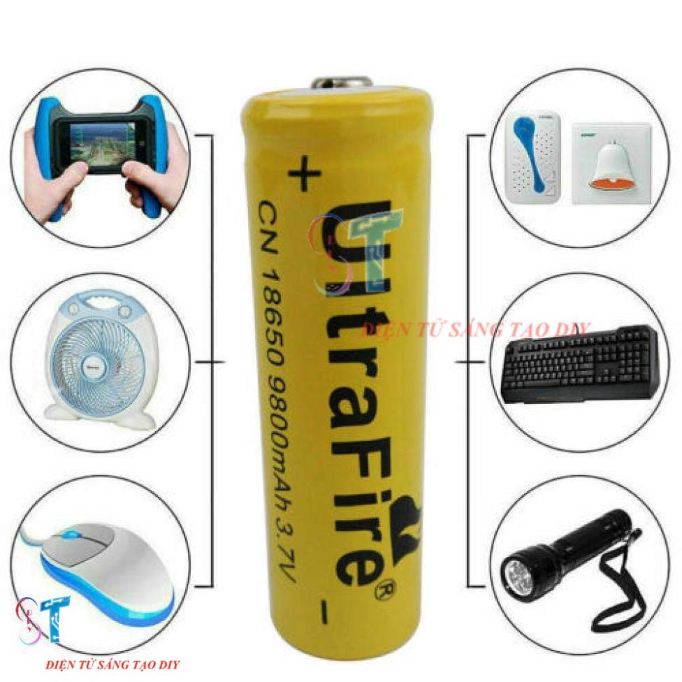 Nsv Pin Sạc Ultrafire 3.7V 18650 9800mah