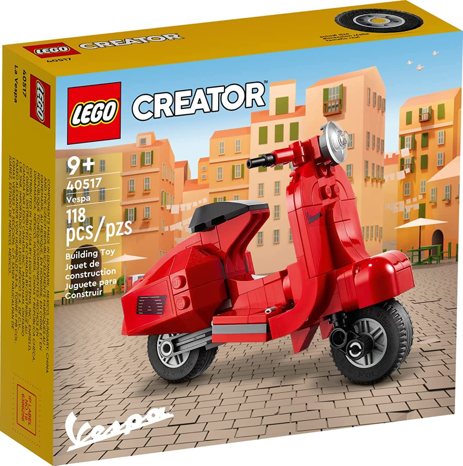 Lego creator xe cổ vespa 40517