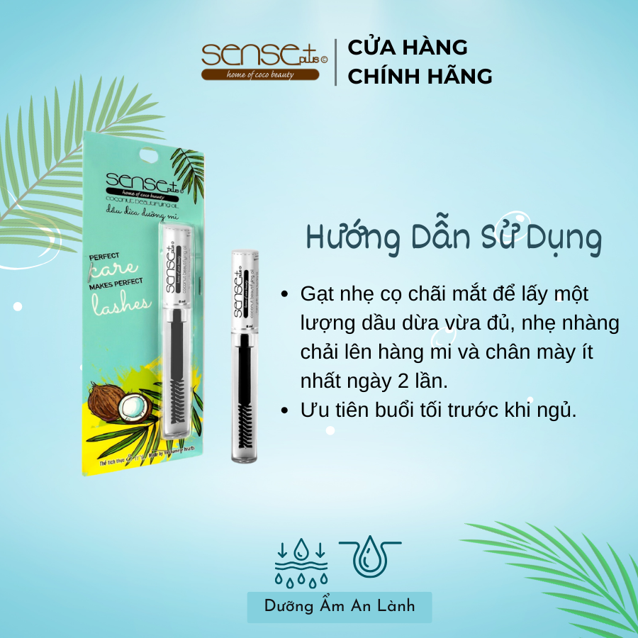 Dầu Dừa Dưỡng Mi Sense Plus