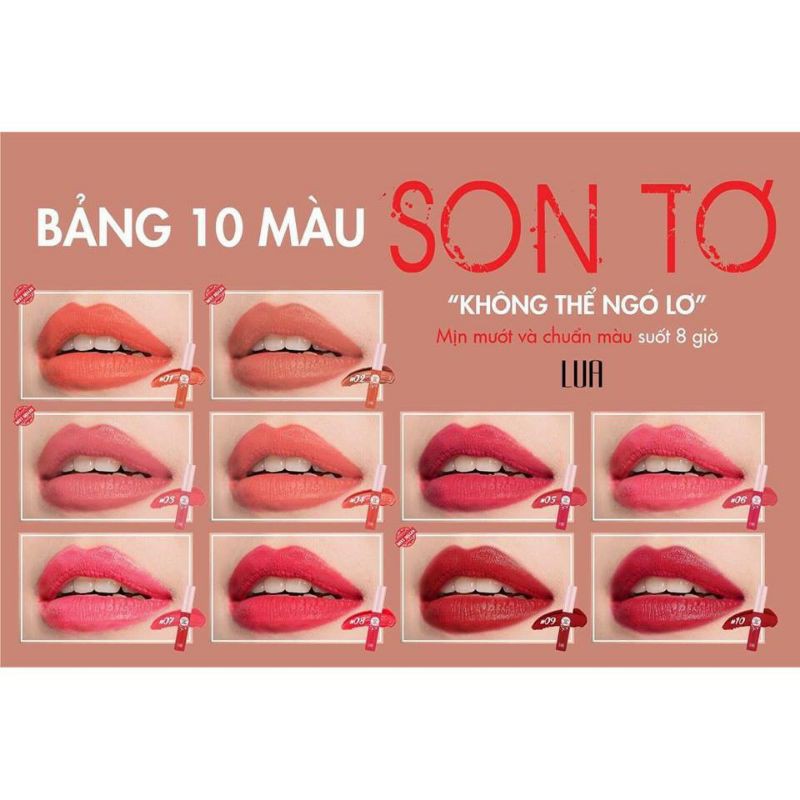 Son Tơ Lua - Tặng Kèm Son Dưỡng