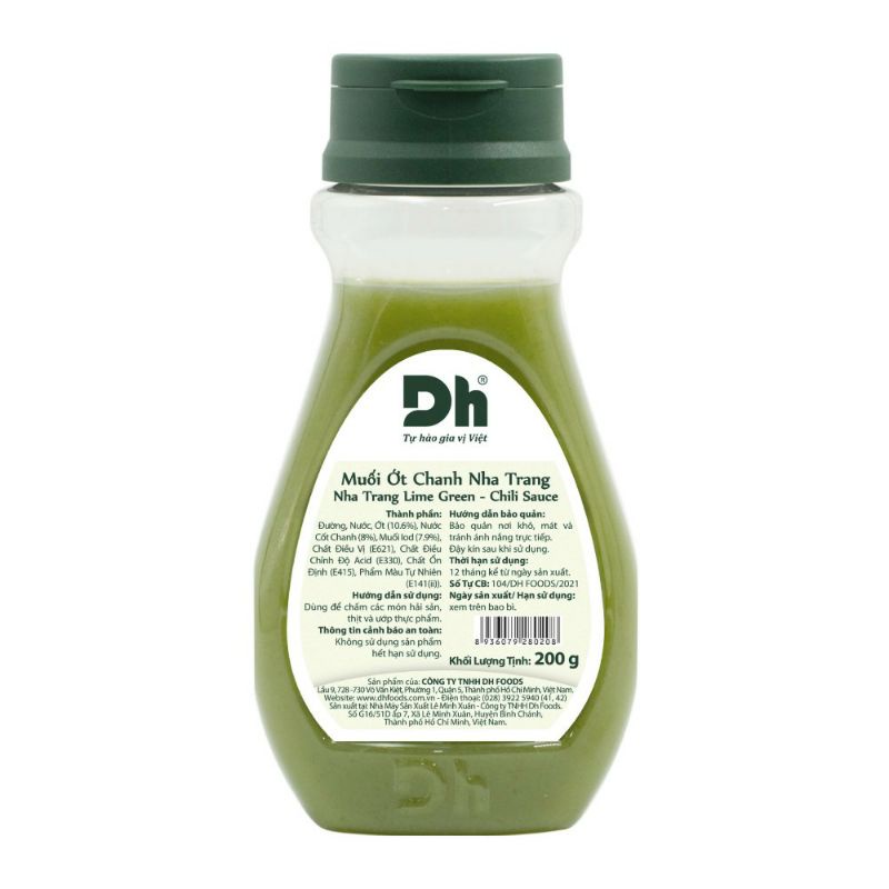 MUỐI ỚT CHANH NHA TRANG DH 200GR