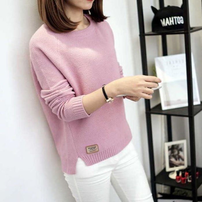 áo len nữ, áo len mác da cao cấp
