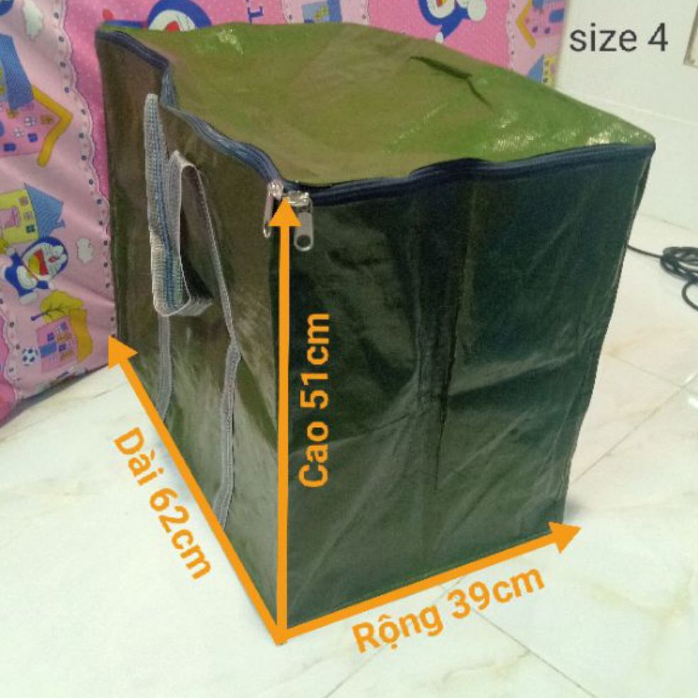 [HCM]Túi bạt túi đựng SIÊU CHẮC size 4