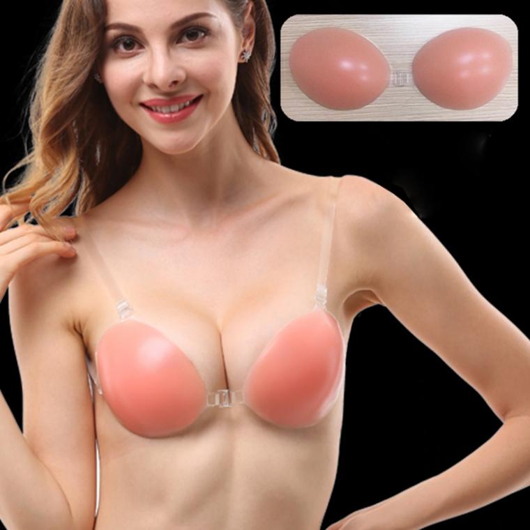 Áo lót dán silicon nâng ngực cài trước