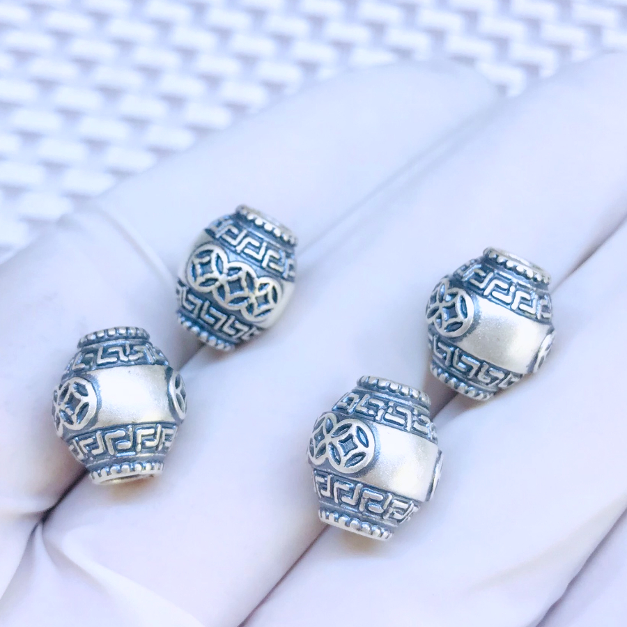 Charm bạc thái mix vòng tay, lắc chân, pandora