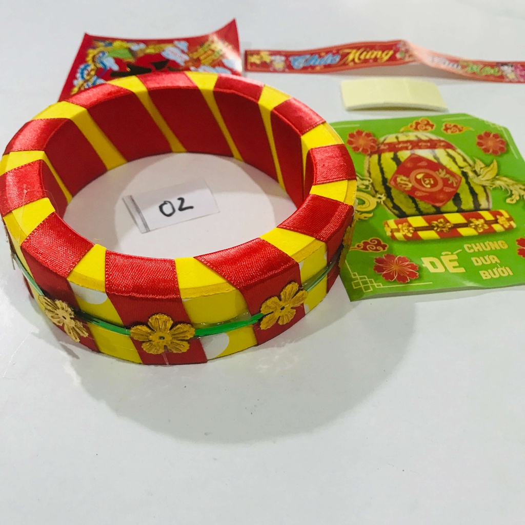 SET ĐẾ CHƯNG DƯA, BƯỞI TRANG TRÍ TẾT (COMBO 2 CÁI)