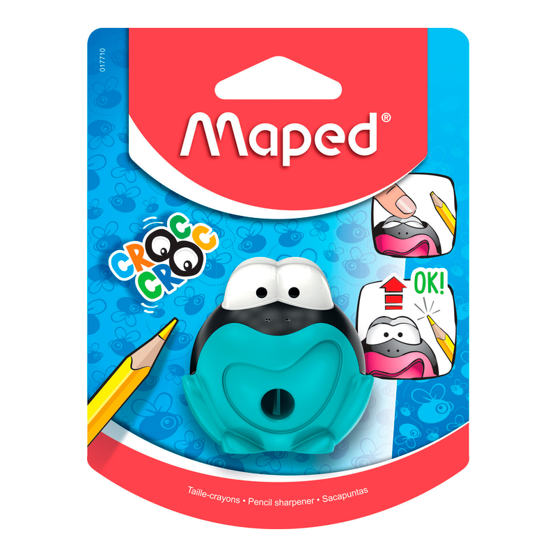 Maped - chuốt chì ếch croc croc báo hiệu dừng - 1 vỉ