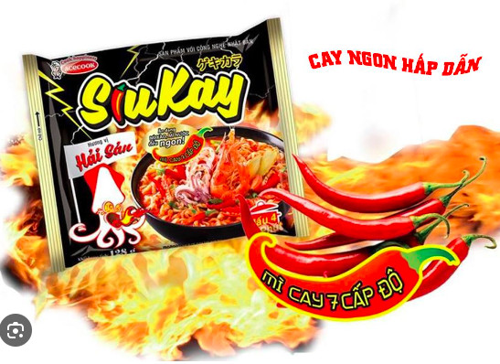 Mì siukay hải sản 128gr