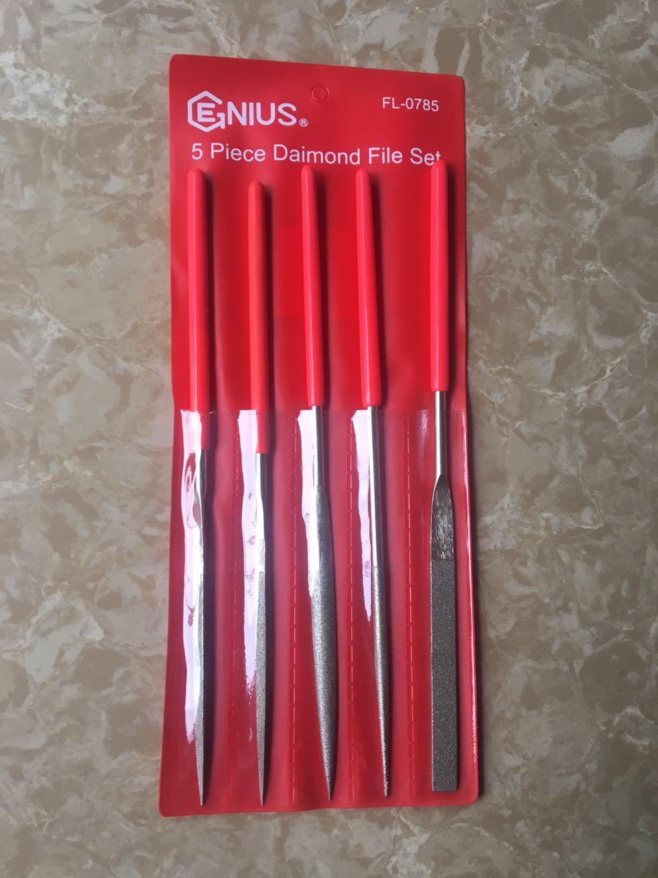 [Freeship +quà tặng 19k] Bộ dũa kim cương 5 chiếc FL-0785 tiêu chuẩn Mỹ tại Máy cầm tay NTT bảo hành dài hạn dễ sử dụng đánh bóng