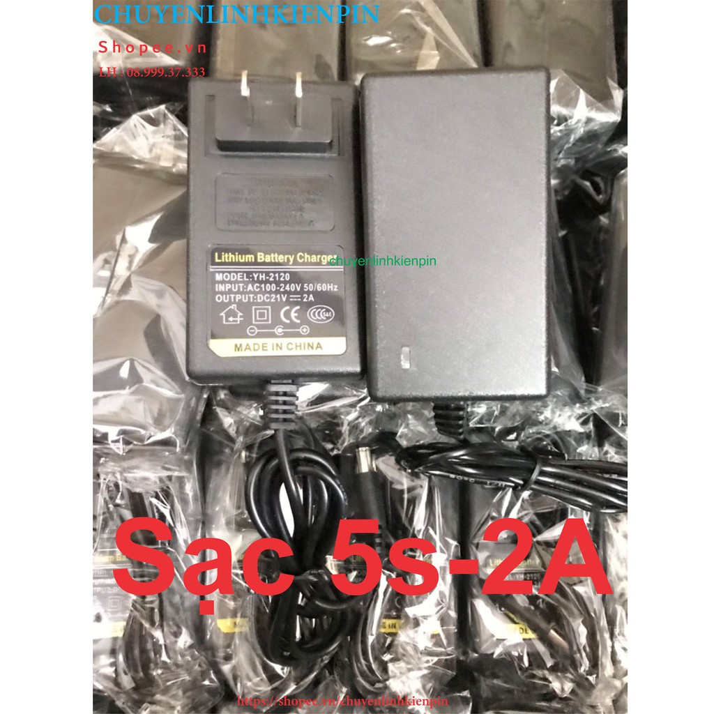 [HCM]Sạc Lion 5S 21v 2A TV  tự ngắt khi đầy ( BL64 57 )
