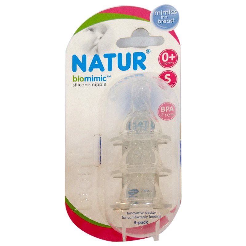 Núm Vú Silicon Natur Biomimic Size S/ M/ L - (Núm Nhiều Tia)( Giá 1 Núm)
