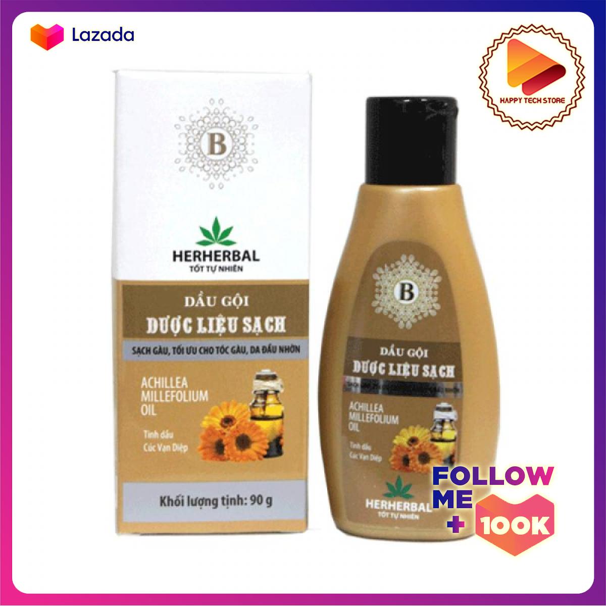 DẦU GỘI DƯỢC LIỆU HERHERBAL SẠCH GÀU 90G