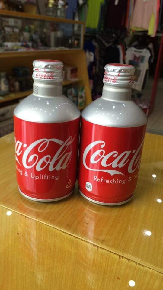 [HÀNG CHUẨN] COCA LẮP VẶN NHẬT LON NHÔM 300ML DATE MỚI