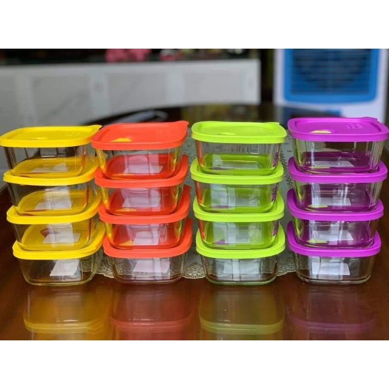 Hộp thủy tinh nắp Silicon Lock&Lock loại #410ml