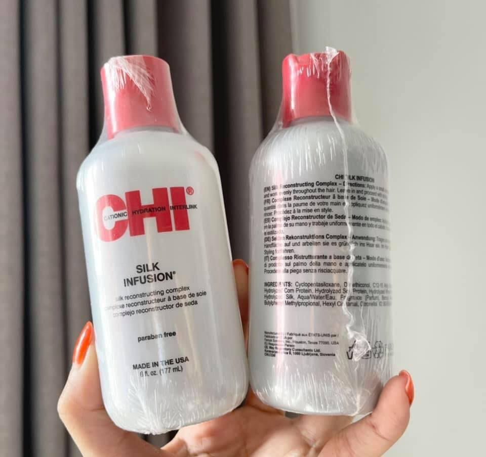 [HCM]Dầu Dưỡng tóc Chi Silk Infusion 177ml