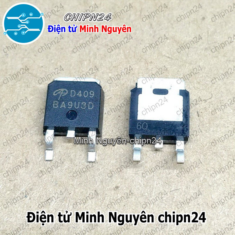 [1 con] (SOP) Mosfet Dán AOD409 TO-252 Hàng Tốt 26A 60V Kênh P (SMD) (D409 409) - HH005229