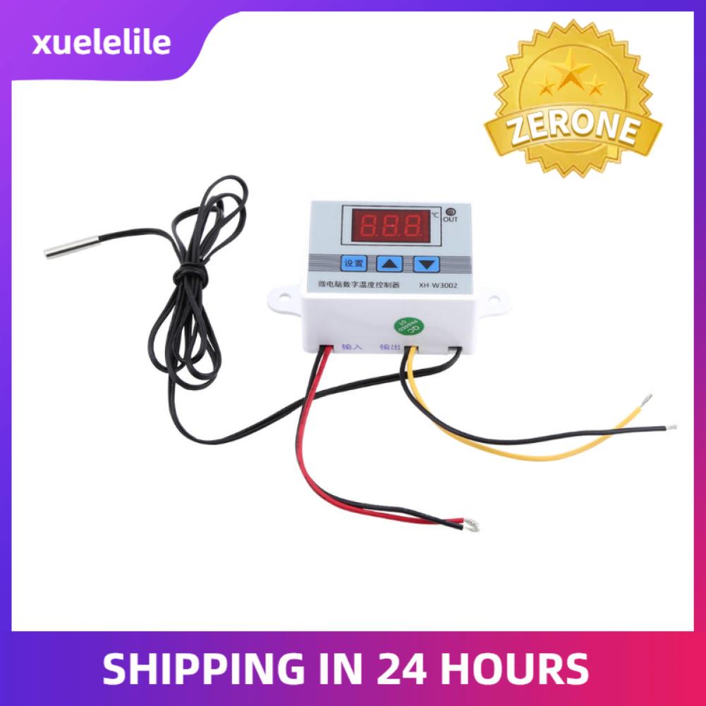 1pc Digital Temperature Controller Thermostat Control Switch with Probe Sensor