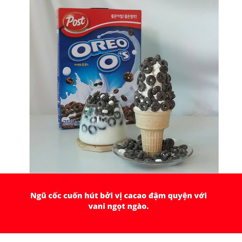 Ngũ cốc ăn sáng oreo Hàn Quốc 250G