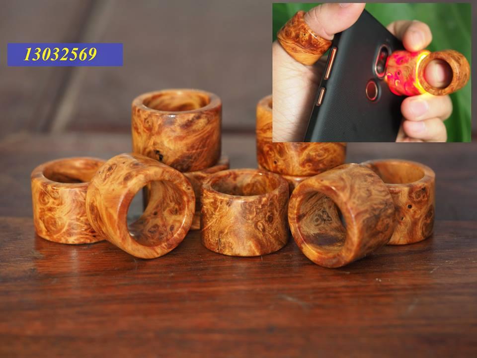 nhẫn gỗ huyết long - nhẫn của vua