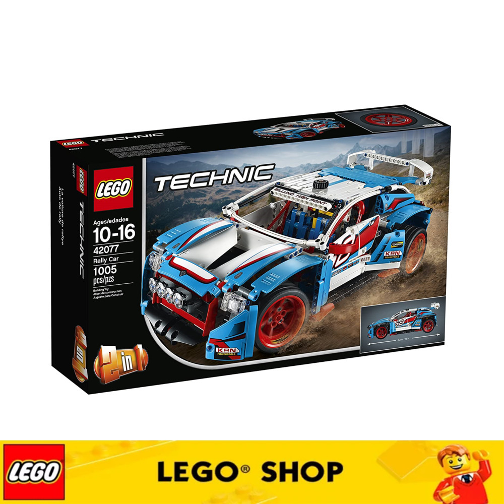 LEGO Bộ xây dựng LEGO Technic Rally Car 42077 (1005 miếng) đảm bảo chính  hãng Từ Đan Mạch Khối xây dựng Đồ chơi Đồ Chơi Lắp Ráp 