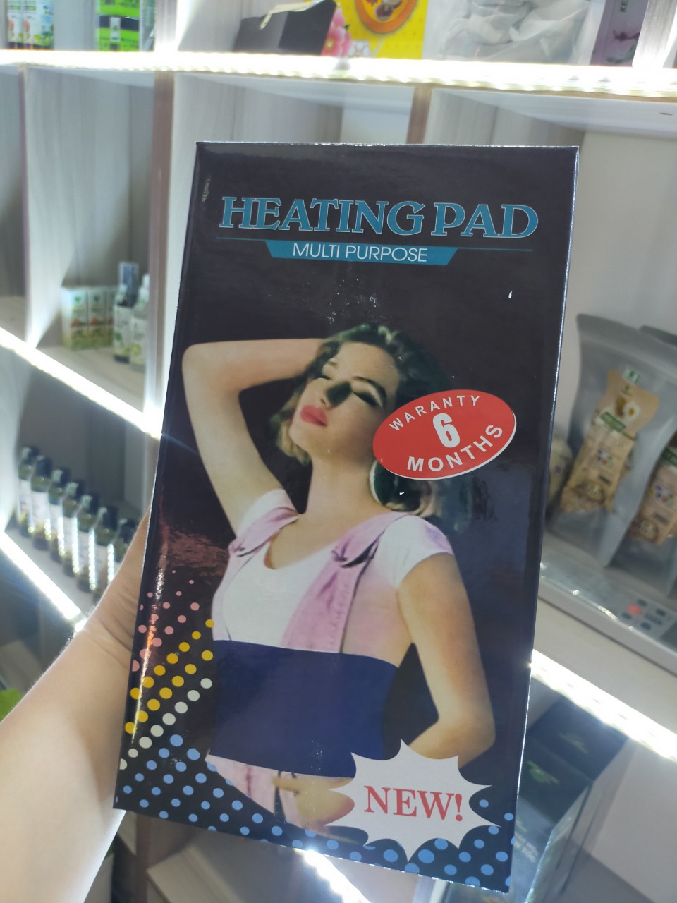 Đai quấn nóng giảm mỡ Heating Pad