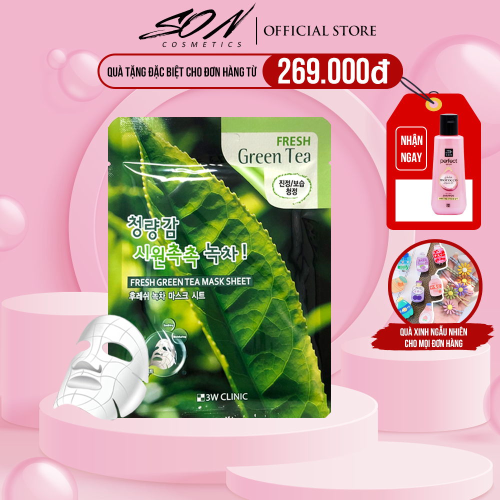 Mặt nạ Hàn Quốc 3W Clinic Mask Sheet 23ml