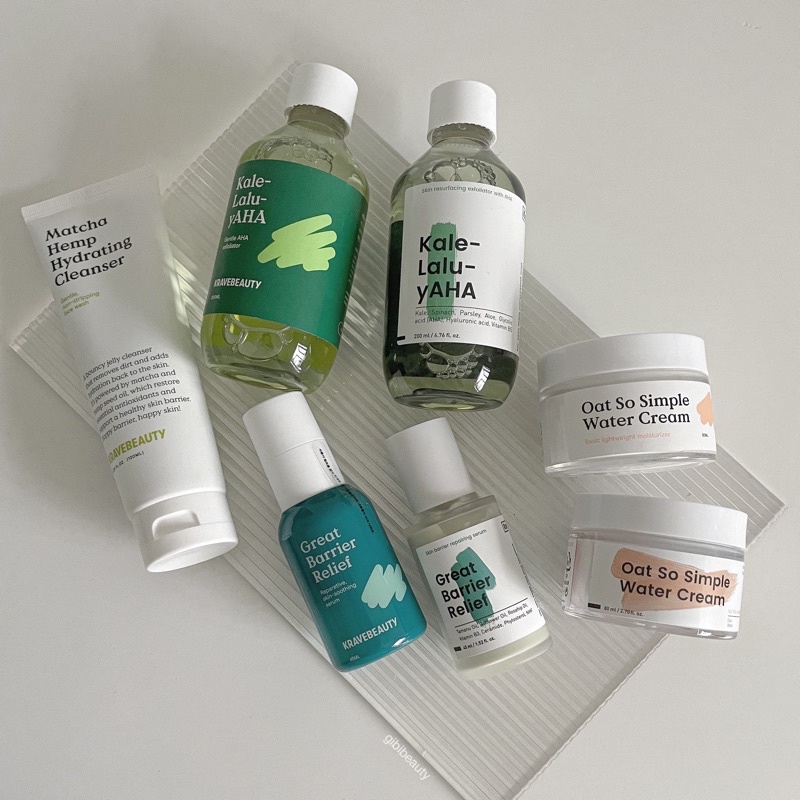 [VỎ MỚI] Bộ sản phẩm dưỡng da KRAVE BEAUTY