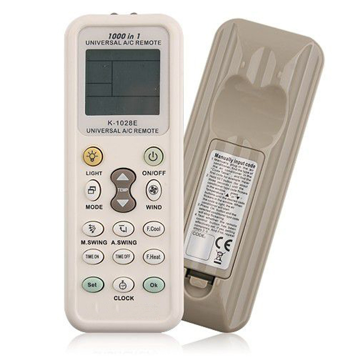 Điều khiển remote điều hòa đa năng K 1028E (tặng pin)