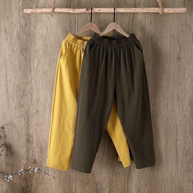 Quần Baggy Đũi Cạp Chun siêu Mát Mindoo.vn DC