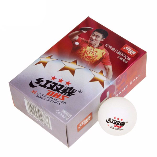 Quả Bóng Bàn DHS 3 sao 40+ (Hộp 6 Quả Đạt Chuẩn Thi Đấu Tiêu Chuẩn ITTF)