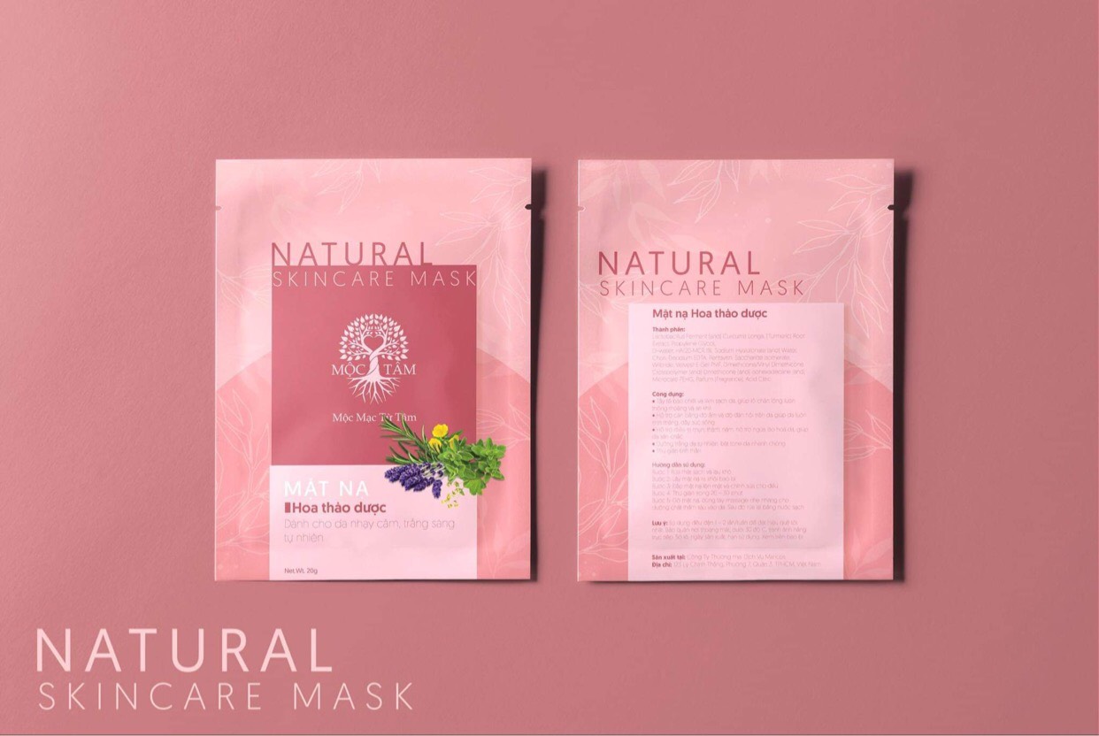 Mặt nạ Collagen Hoa thảo dược ( 1 hộp 5 miếng )