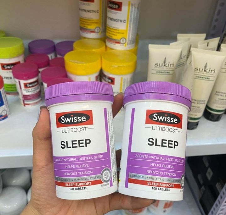 Swisse Ultiboost Sleep - Viên uống ngủ ngon swisse Úc