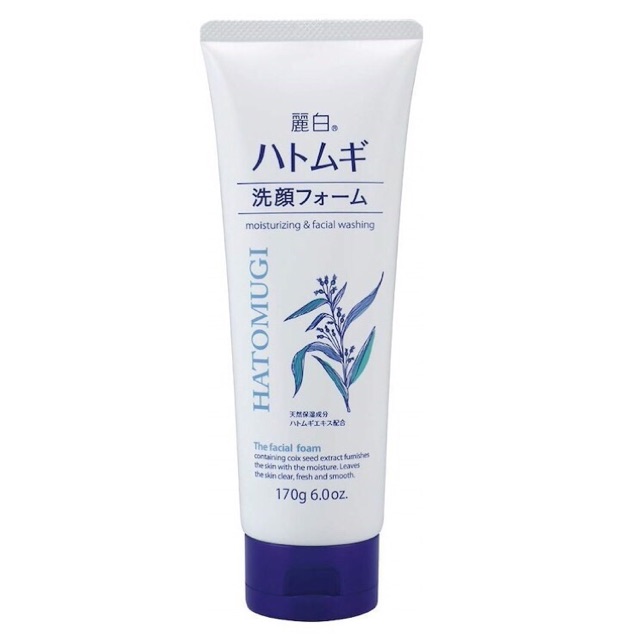 Sửa Rửa Mặt Ý Dĩ Hatomugi Nhật Bản 130g
