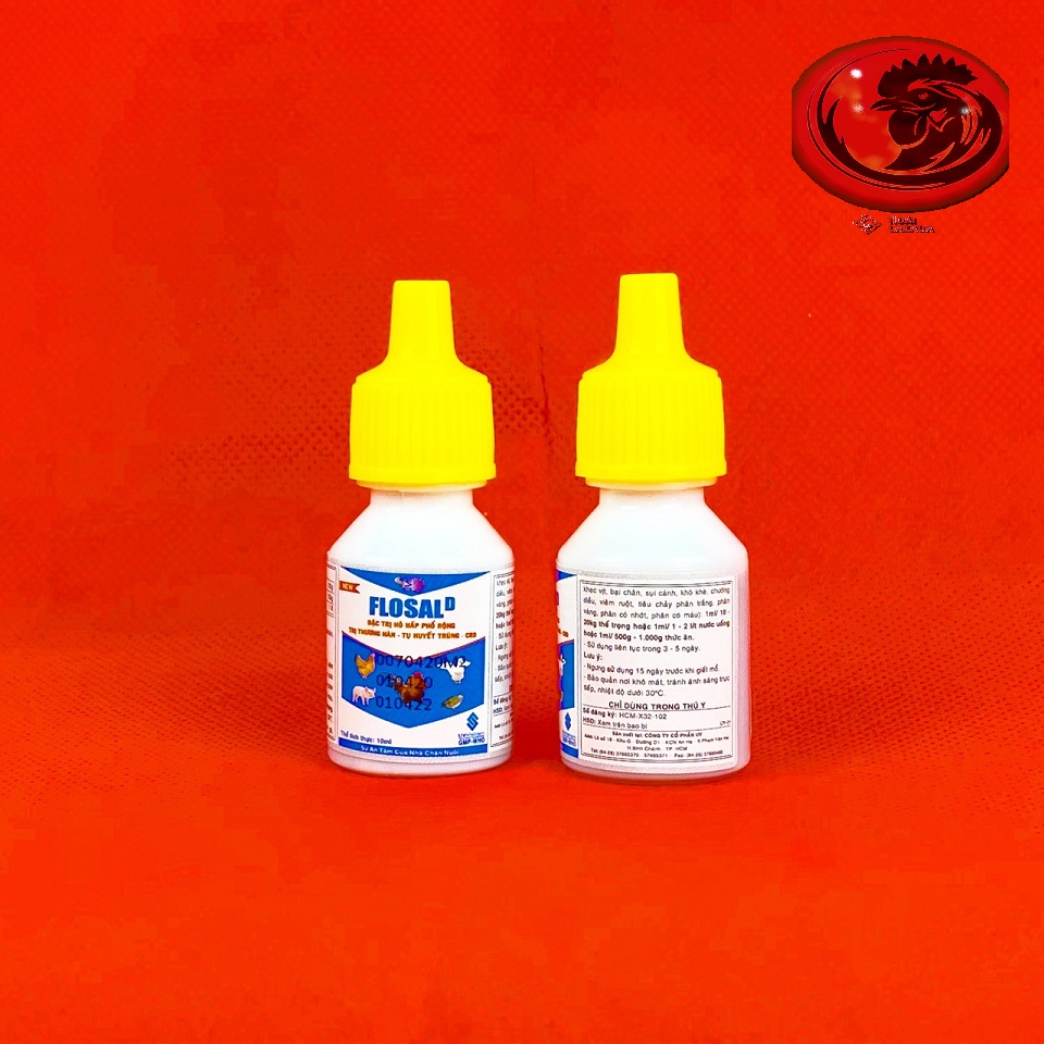 FLOSAL - D đặc trị khò khè thuốc gà đá 1 LỌ 10ML