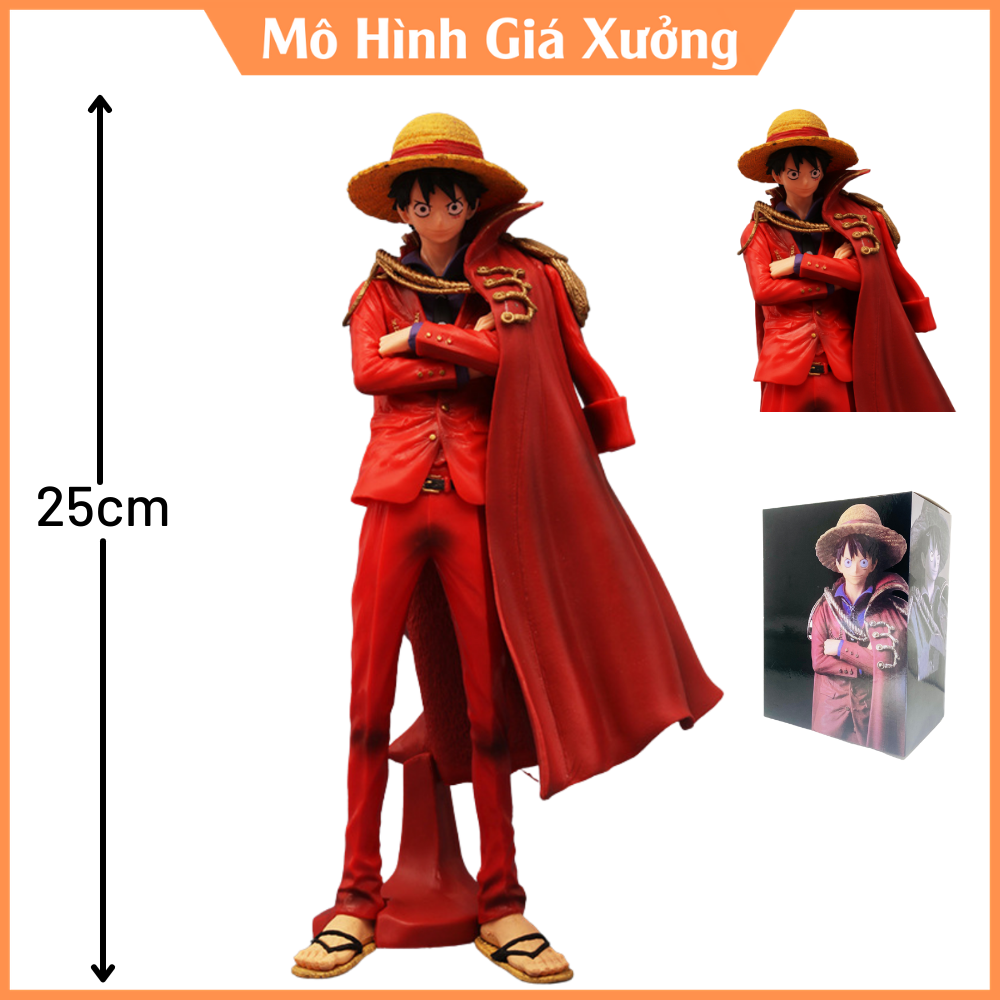 Mô hình monkey d. luffy "mũ rơm" cao 25cm trạng thái đứng - figure tượng one piece