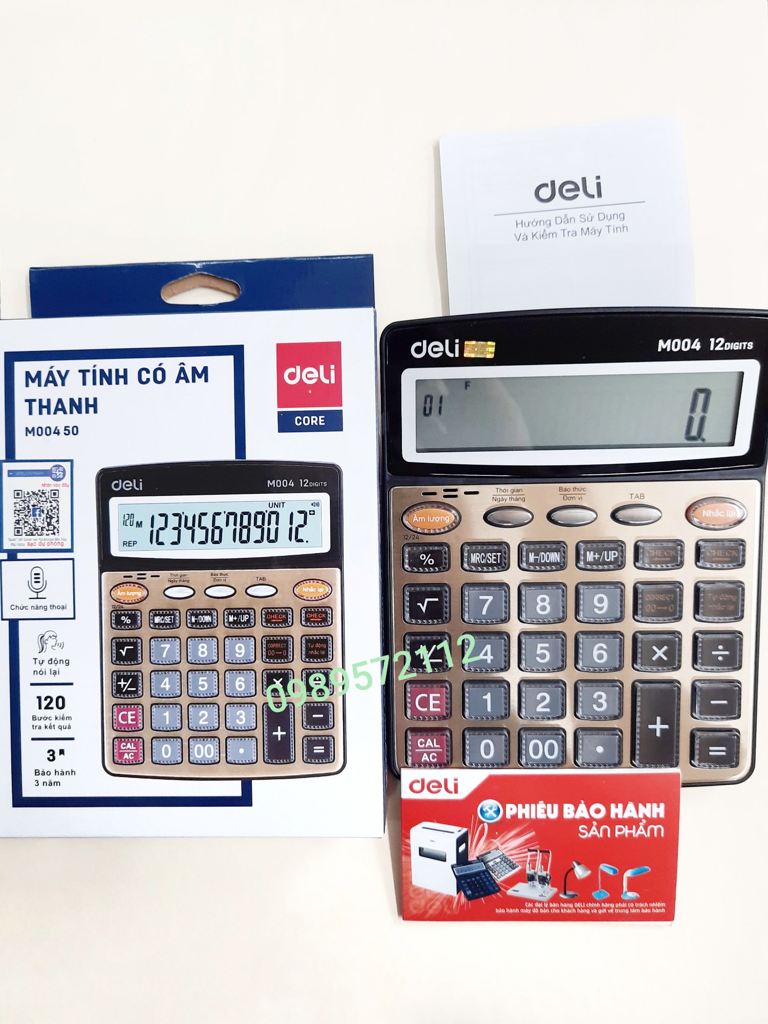 Máy tính deli có âm thanh M00450