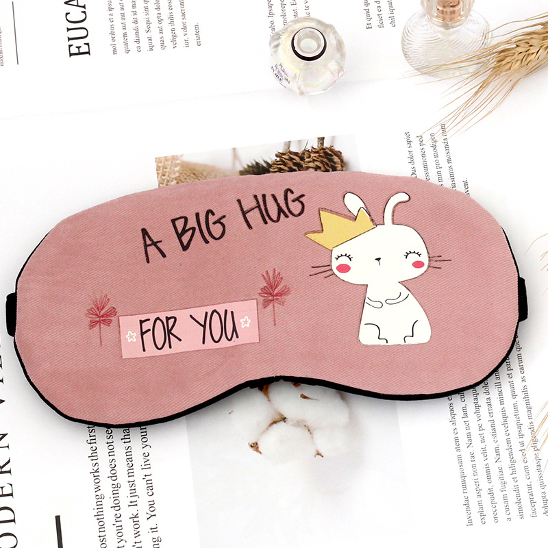 Bịt Mắt Che Mắt Ngủ Có Túi Gel Massage Hình động vật cute Jerry Shop