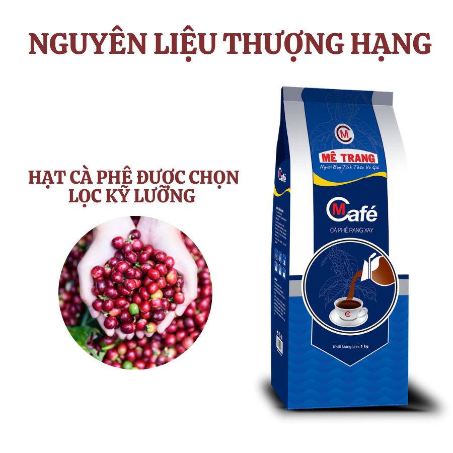 Cà Phê Mê Trang Mcafe - túi bột 1kg - Cà phê nguyên chất