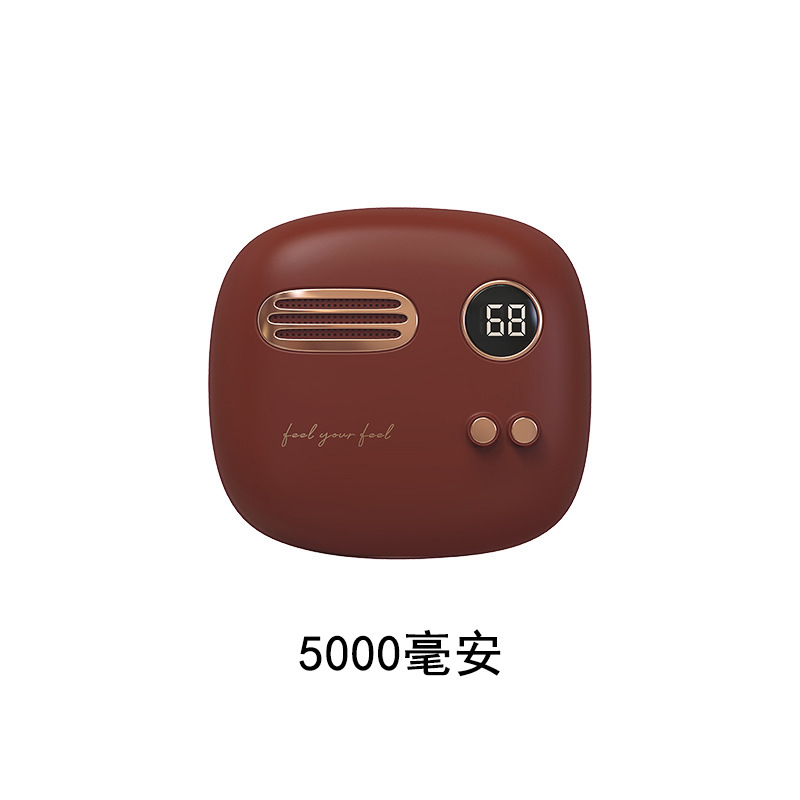 Máy sưởi ấm mini cầm tay Liberfeel made by Xiaomi kiêm sạc dự phòng ( Món quà noel ý nghĩa  , hàng nhập khẩu chính hãng) dung lượng 5000mah