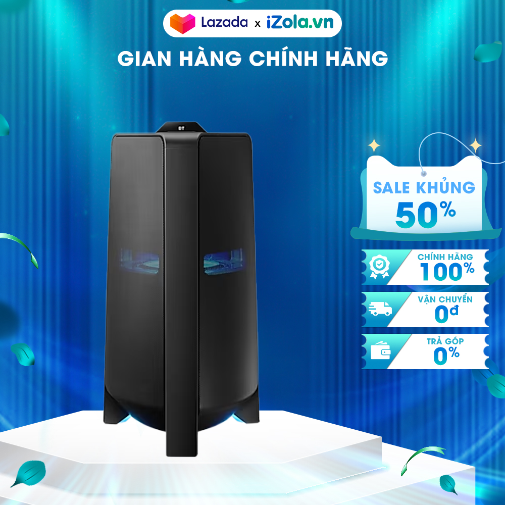 Loa tháp samsung mx-t70/xv - tổng công suất 1500w có kèm remote