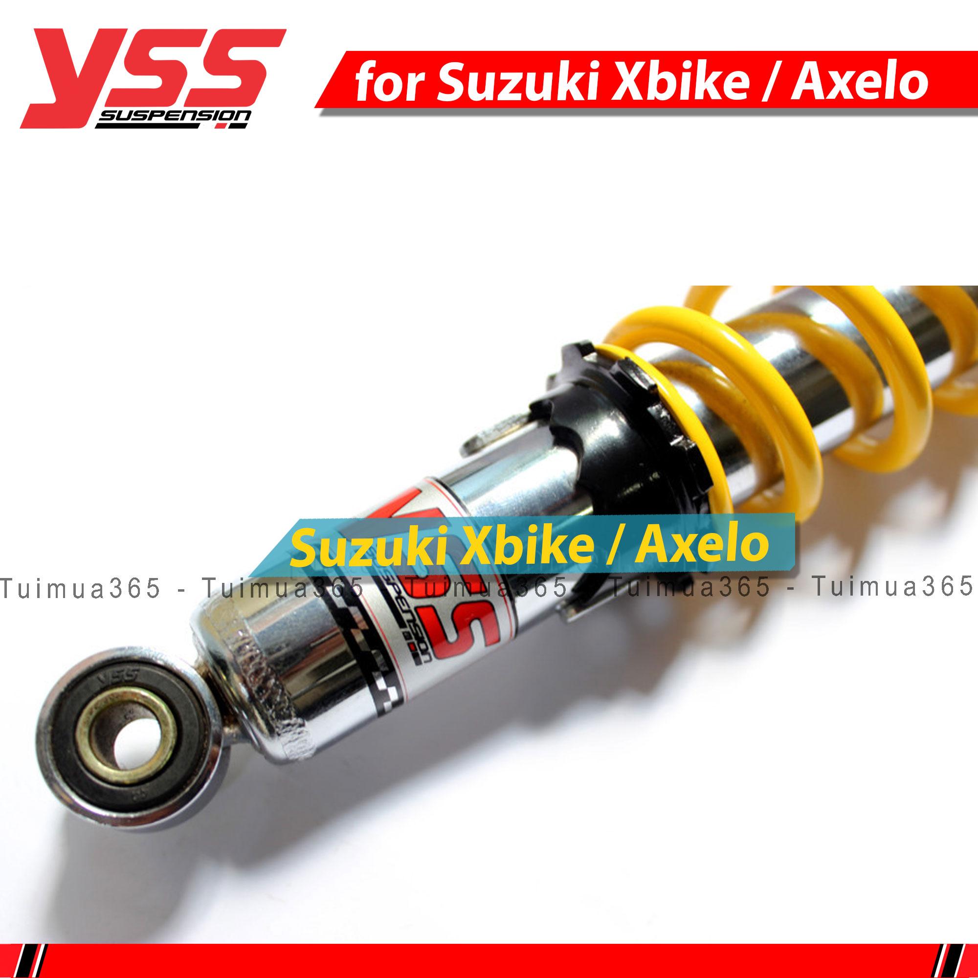 [HCM]Phuộc YSS Nice Crom/Vàng Suzuki Axelo - Xbike ( Thái Lan )