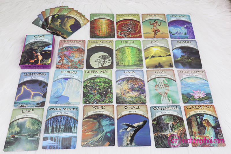 Bộ Bài Bói Earth Magic Oracle Cards Tarot Cao Cấp